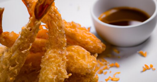 Tempura krevet s rýží