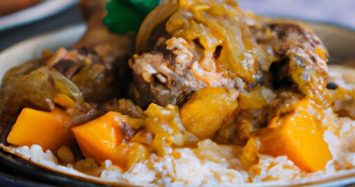 Kuřecí korma se švestkami