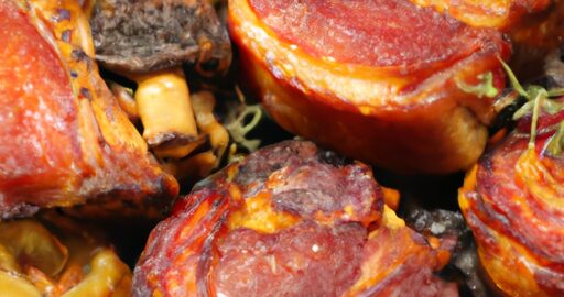 Hovězí pečeně se špekovou polévkou