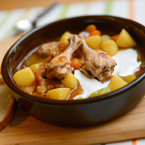 Kuřecí paupiette s šunkou