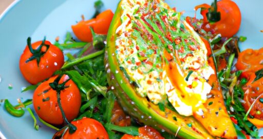 Pálivé kuřecí křídla s avokádem