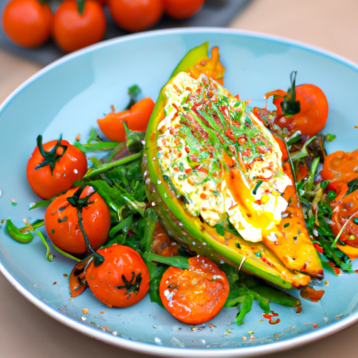 Pálivé kuřecí křídla s avokádem