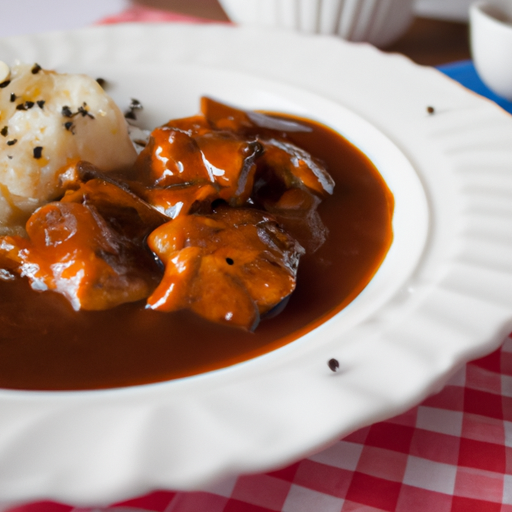 Kuřecí marsala s hříbky a šalotkou