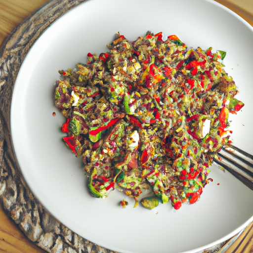 Quinoa salát s avokádem.