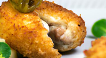 Kuřecí cordon bleu s křenem