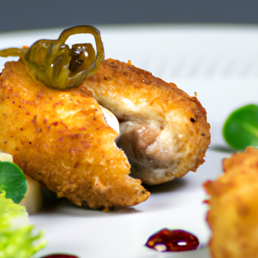 Kuřecí cordon bleu s křenem