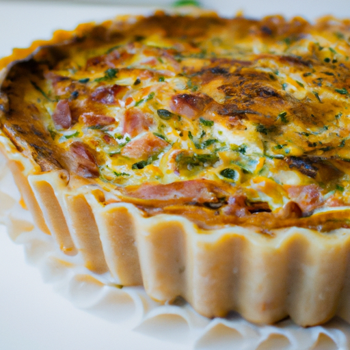 Quiche Lorraine recept bez tečky