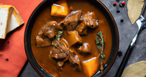 Krkonošský špekáčkový guláš