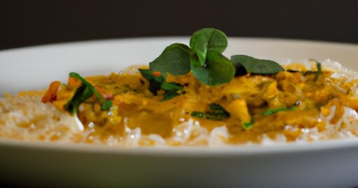 Kuřecí korma s máslem a česnekem