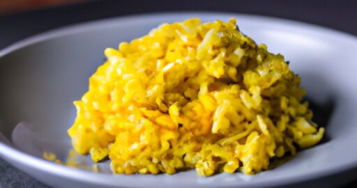 Rizoto s hřiby a šafránem