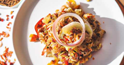 Veganský quinoa salát s avokádem.