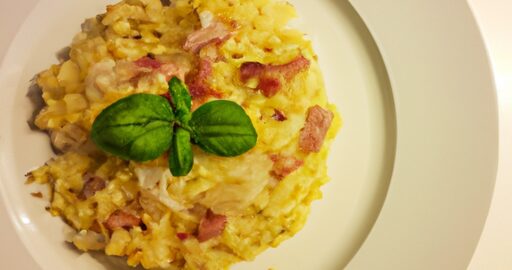 Risotto alla carbonara