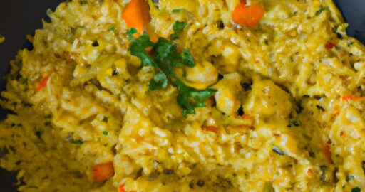 Rýžový pilaf s hovězím masem.