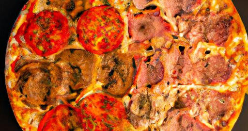 Tradiční italská pizza Quattro Stagioni