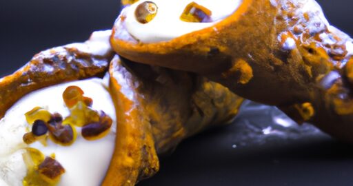 Cannoli s ricottovou nádivkou.