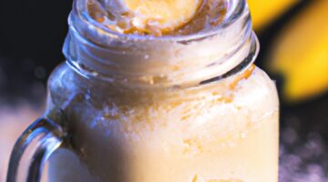 Brazilský banánový dort s kokosem.