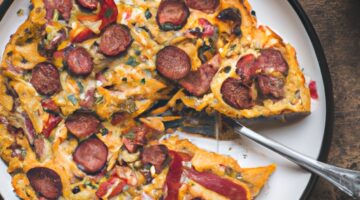 Španělská tortilla s chorizem