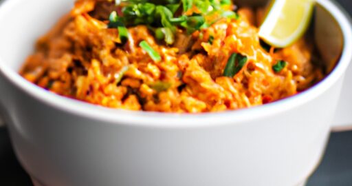 Rýžové placičky s chilli chutí.