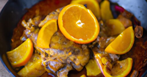 Tagine kuřecí s citrony