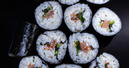 Korejské rýžové placičky Kimbap