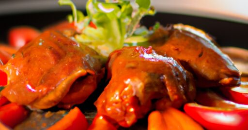 Kuřecí kousky na grilu