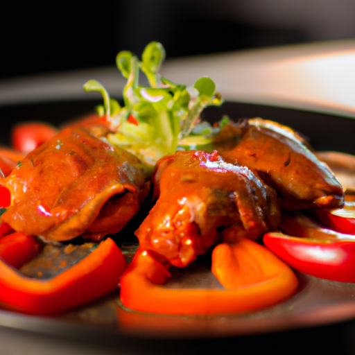 Kuřecí kousky na grilu