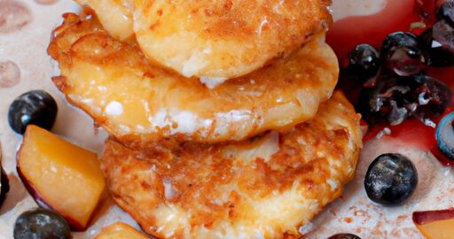 Rýžové placky s bramborem.