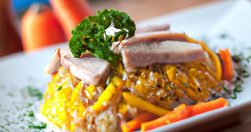 Kuřecí rizoto s hříbkami a šlehačkou