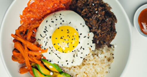 Bibimbap – tradiční korejské směsi rýže