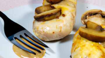 Kuřecí paupiette s bylinkovou nádivkou