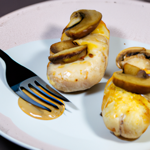 Kuřecí paupiette s bylinkovou nádivkou