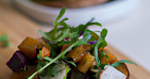 Květákové karbanátky s rukolou