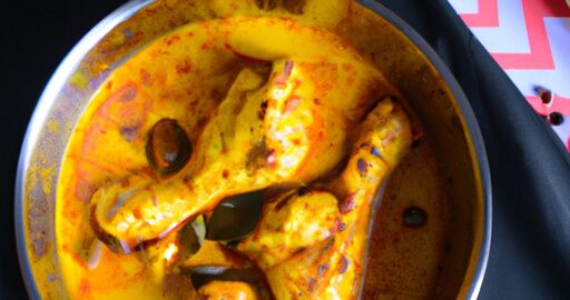 Kuře s kari a kokosem