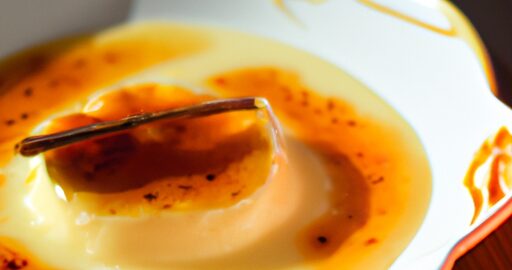 Crème brûlée vanilla pudding s karamelovou krustou