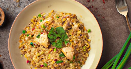 Jehněčí kari s rýží a zeleninou