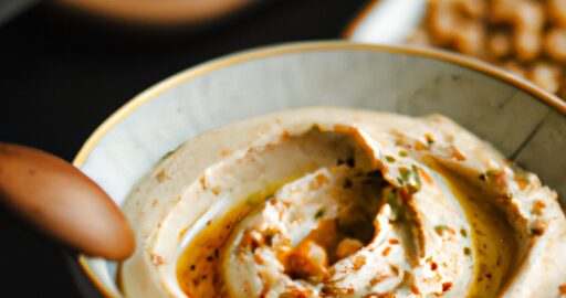 Hummus s lahodným tahini omáčkou