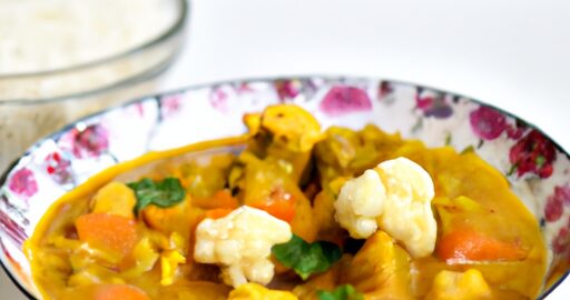 Kuřecí korma s bazalkou