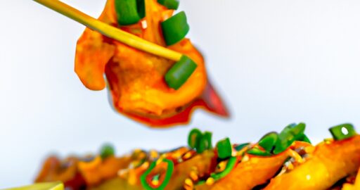 Indonéská kuřecí satay se špenátem