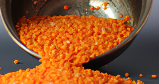 Masala dhal z červených fazolí