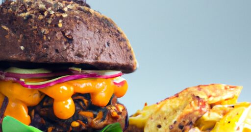 Quinoa burger s batátem