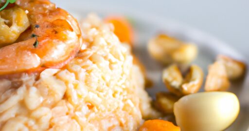 Risotto s houbami a šalotkou