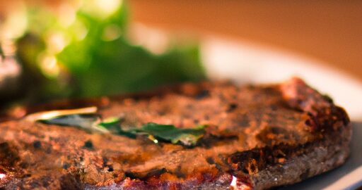 Přírodní steak s bylinkovou omáčkou