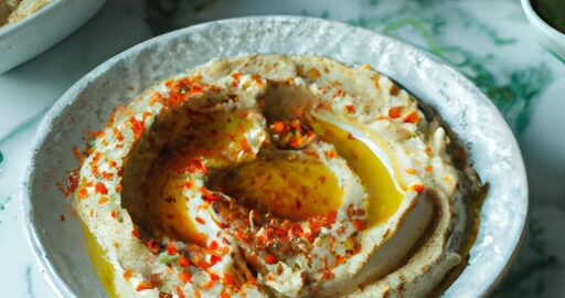 Hummus se sýrem Feta