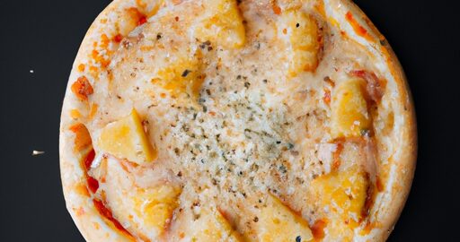 Pizza s řízkem a ananasem