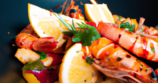 Krevetový karbanátek s avokádem