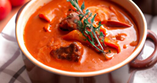 Bramborový guláš se seitanem