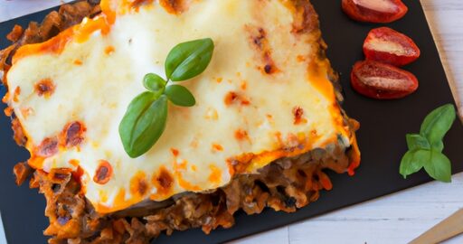 Lasagne bolognese recept.