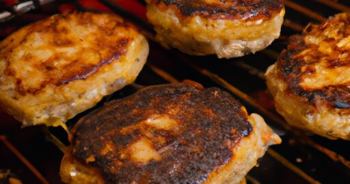 Bramborové placky s omáčkou barbecue