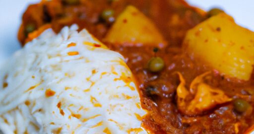 Kuřecí korma s křenovým dipem