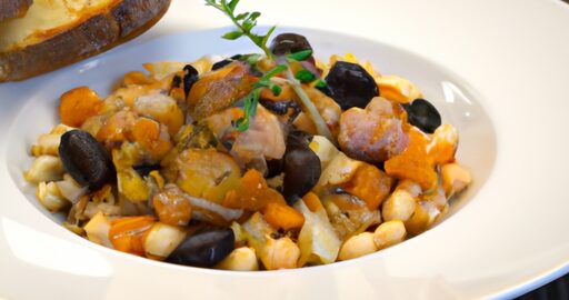 Pikantní rajčatová polévka s fazolemi